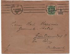 Norway cover 1910 for sale  LICHFIELD