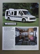 Winnebago motorhome orig for sale  UK