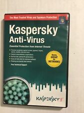 Kaspersky Anti-Virus 2010-Windows Windows 7, used for sale  Shipping to South Africa