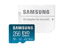 Cartão de memória SAMSUNG EVO Select micro SD + adaptador, 256GB microSDXC MB-ME256KA/AM comprar usado  Enviando para Brazil