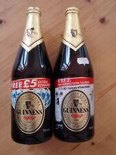 Pair of Guinness Special offer pint bottles from 1968. for sale  Shipping to Ireland