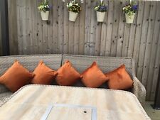 Next orange cushions for sale  KENDAL