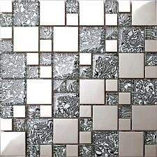 Glas edelstahl mosaik gebraucht kaufen  Lautertal