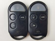 LOTE ORIGINAL DE 2 INFINITI I30 95-99 CHAVE OEM MENOS ENTRADA CONTROLE REMOTO FOB 4 BOTÕES EUA comprar usado  Enviando para Brazil