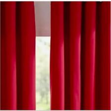 tab top red curtains for sale  Park Ridge