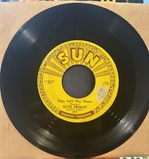 Elvis Presley Sun 217 y 223 45s Baby Let's Play House & Mystery Train Dos-Hierros, usado segunda mano  Embacar hacia Argentina