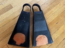 VINTAGE made In USA VIPER SURF BODYBOARD SURFING FINS 9-10 Med W/ Neoprene Liner for sale  Shipping to South Africa