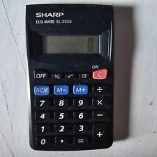 Sharp el233sbbk pocket for sale  WALSALL