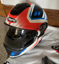 Máscara facial completa Caberg Drift Evo casco de motocicleta azul rojo XXL con lente Pinlock, usado segunda mano  Embacar hacia Mexico