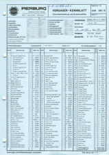 Datenblatt einstelldaten zenit gebraucht kaufen  Babenhausen