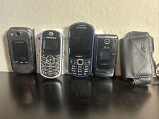 Lote de 4 teléfonos celulares vintage LG Samsung Motorola sin probar segunda mano  Embacar hacia Argentina
