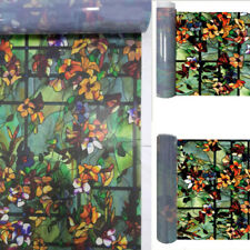 stained glass window film for sale  LEICESTER