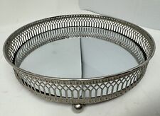 Silver effect mirror for sale  LONDON