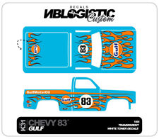 Hot Wheels '83 CHEVY SILVERADO Custom WaterSlide Decal 1/64 030 for sale  Shipping to South Africa