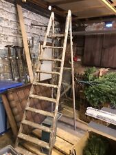 Vintage wooden ladders for sale  MIRFIELD