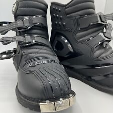 O'Neal Rider Shorty Boots Off-Road MX ATV Black - Men's 10 US ONEALMX, used for sale  Shipping to South Africa