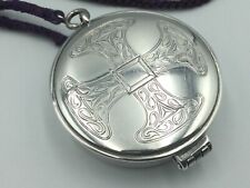 Silver travelling pyx for sale  WAREHAM