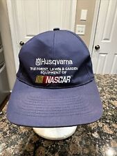 Husqvarna Lawn & Garden Equipment of NASCAR Snapback Baseball Hat Cap VGUC for sale  Shipping to South Africa