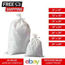 Woven polypropylene sacks for sale  LONDON