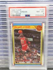 Usado, Fleer Michael Jordan All-Star 1988-89 #120 PSA 8 Chicago Bulls casi nuevo-como nuevo segunda mano  Embacar hacia Argentina