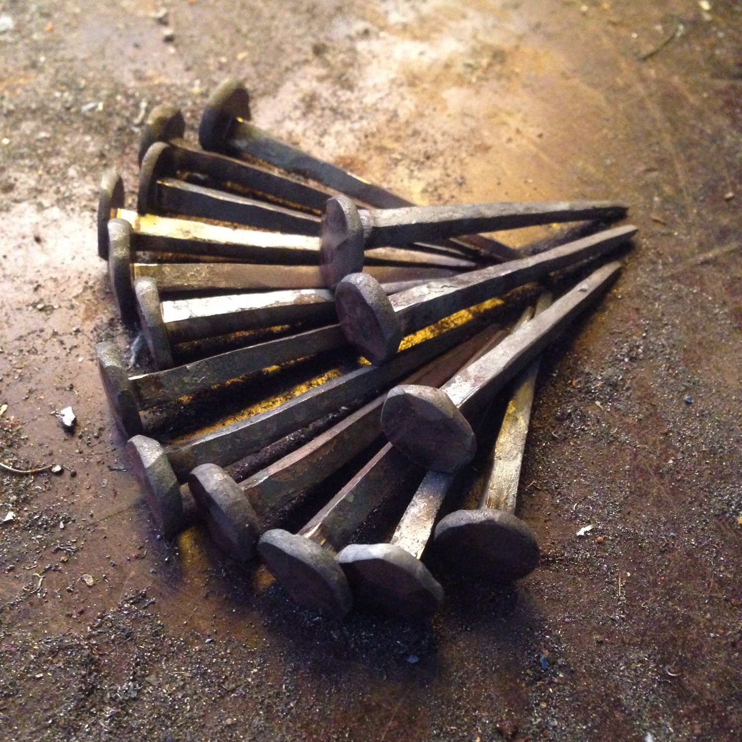 Hand forged nails for sale  