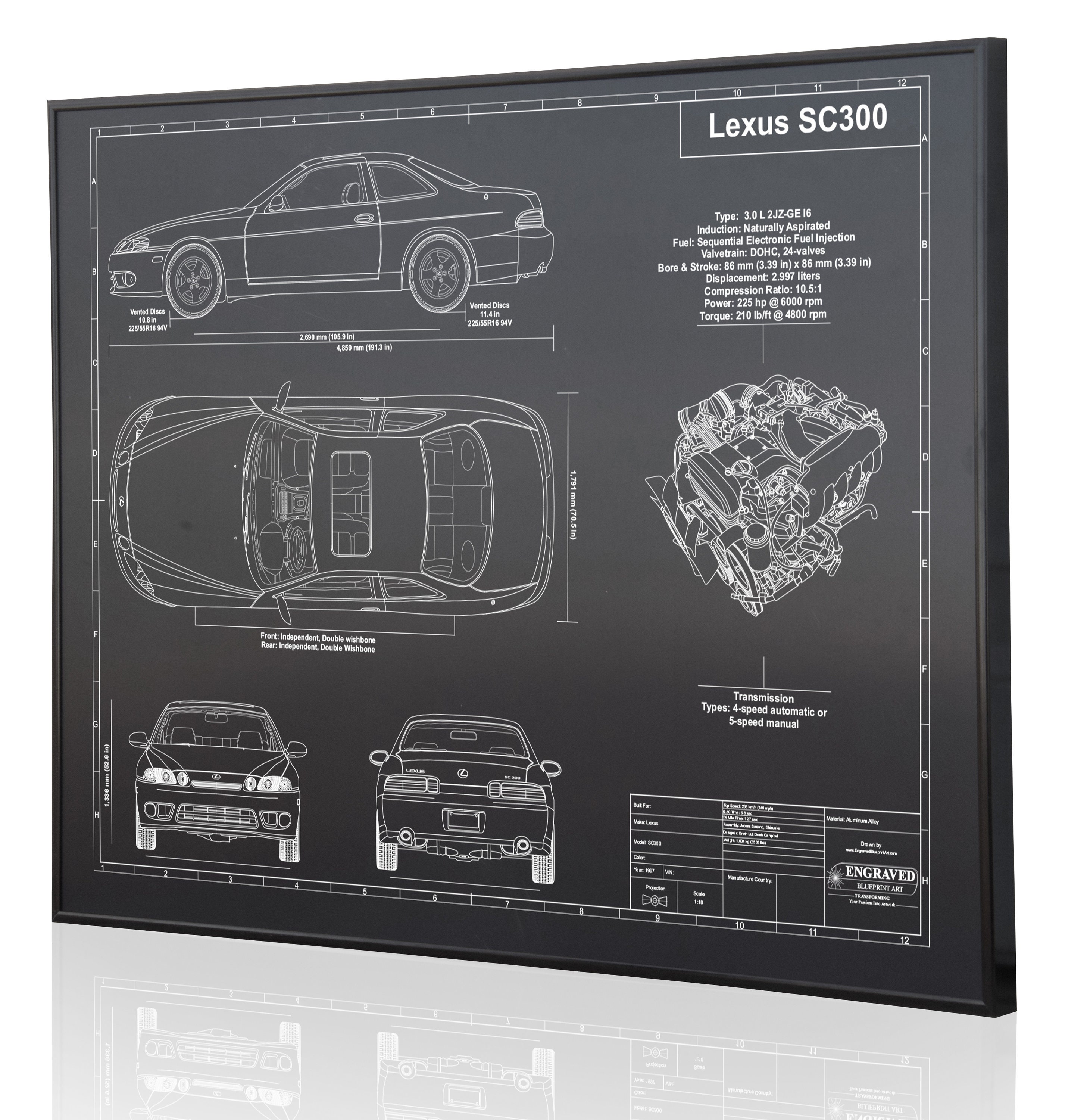 Lexus sc300 laser for sale  