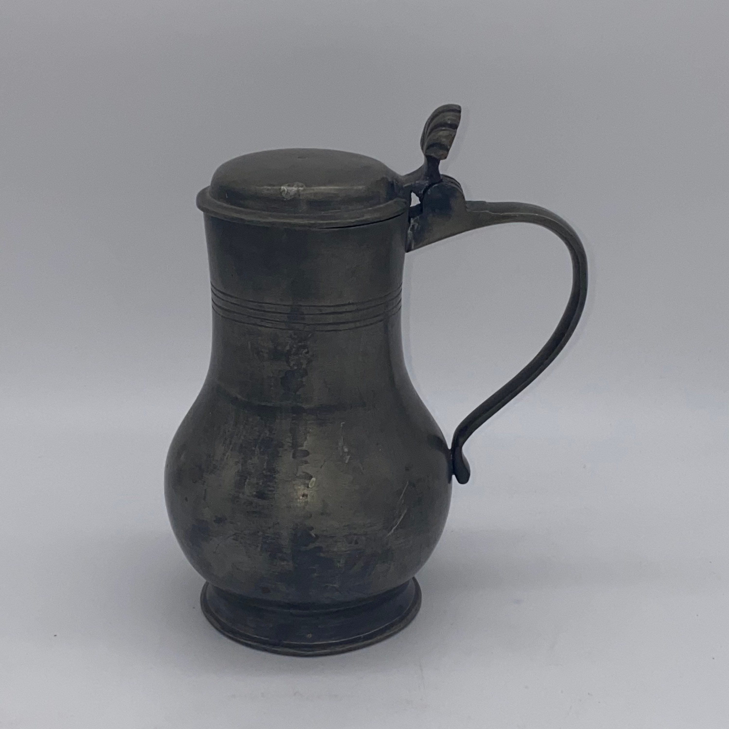 Antique pewter tankard for sale  