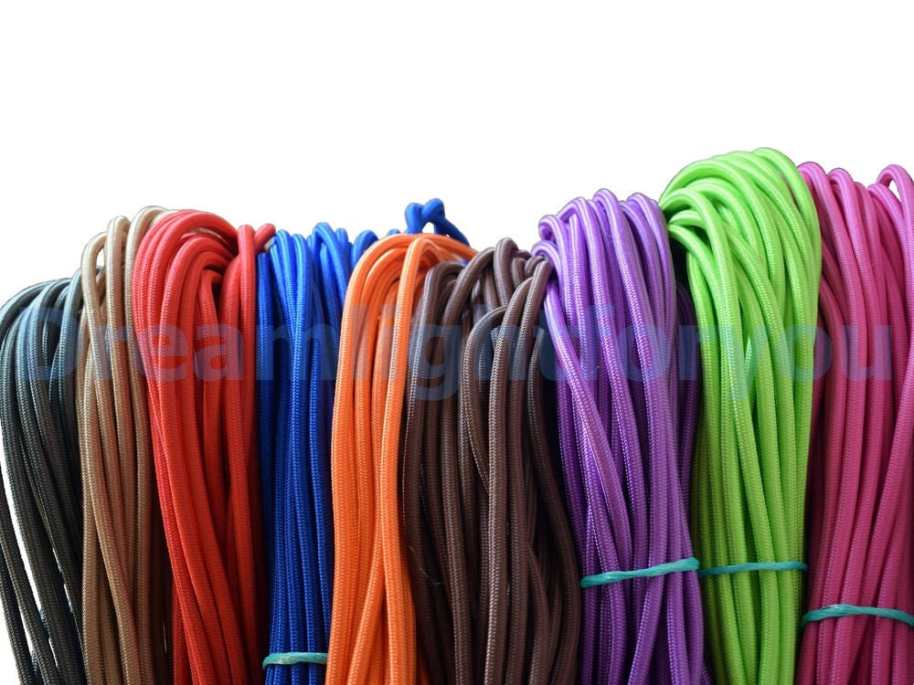 Textile cable 50meters for sale  