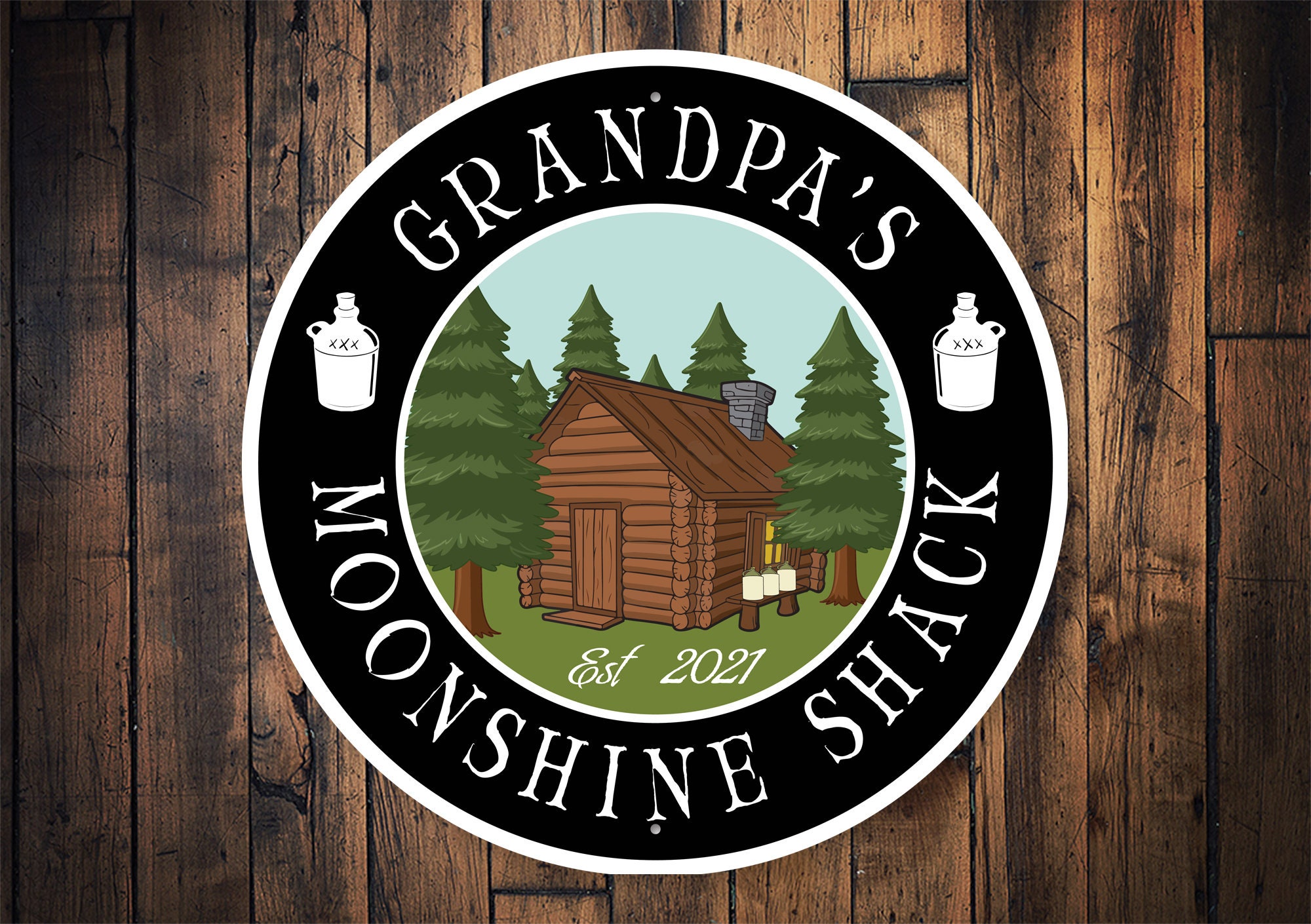 Grandpa moonshine sign for sale  