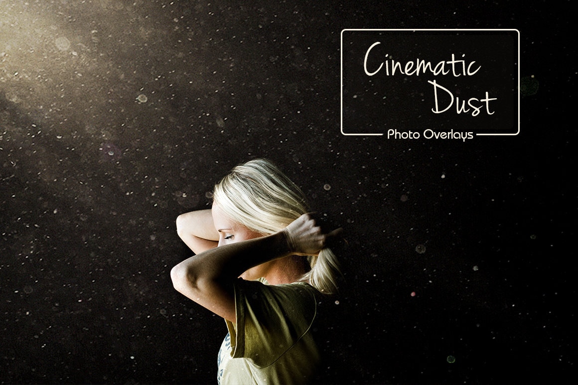 Cinematic dust overlays for sale  