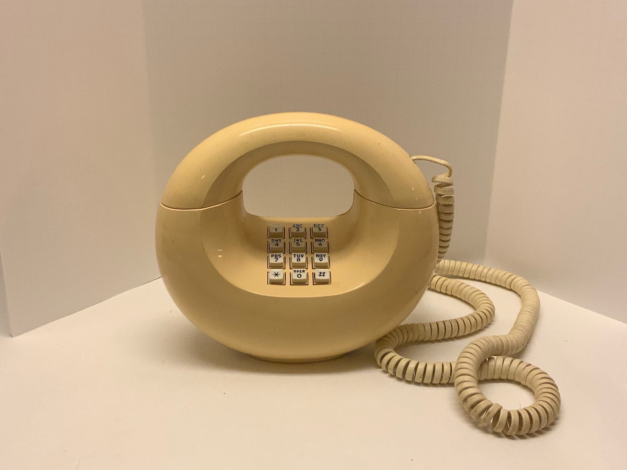 Vintage donut telephone for sale  
