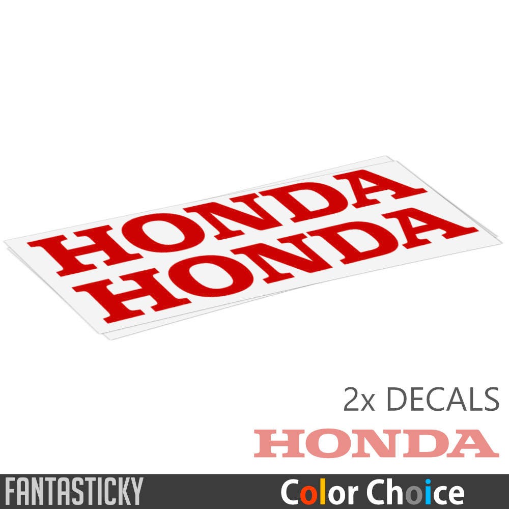 Honda logo vinyl for sale  