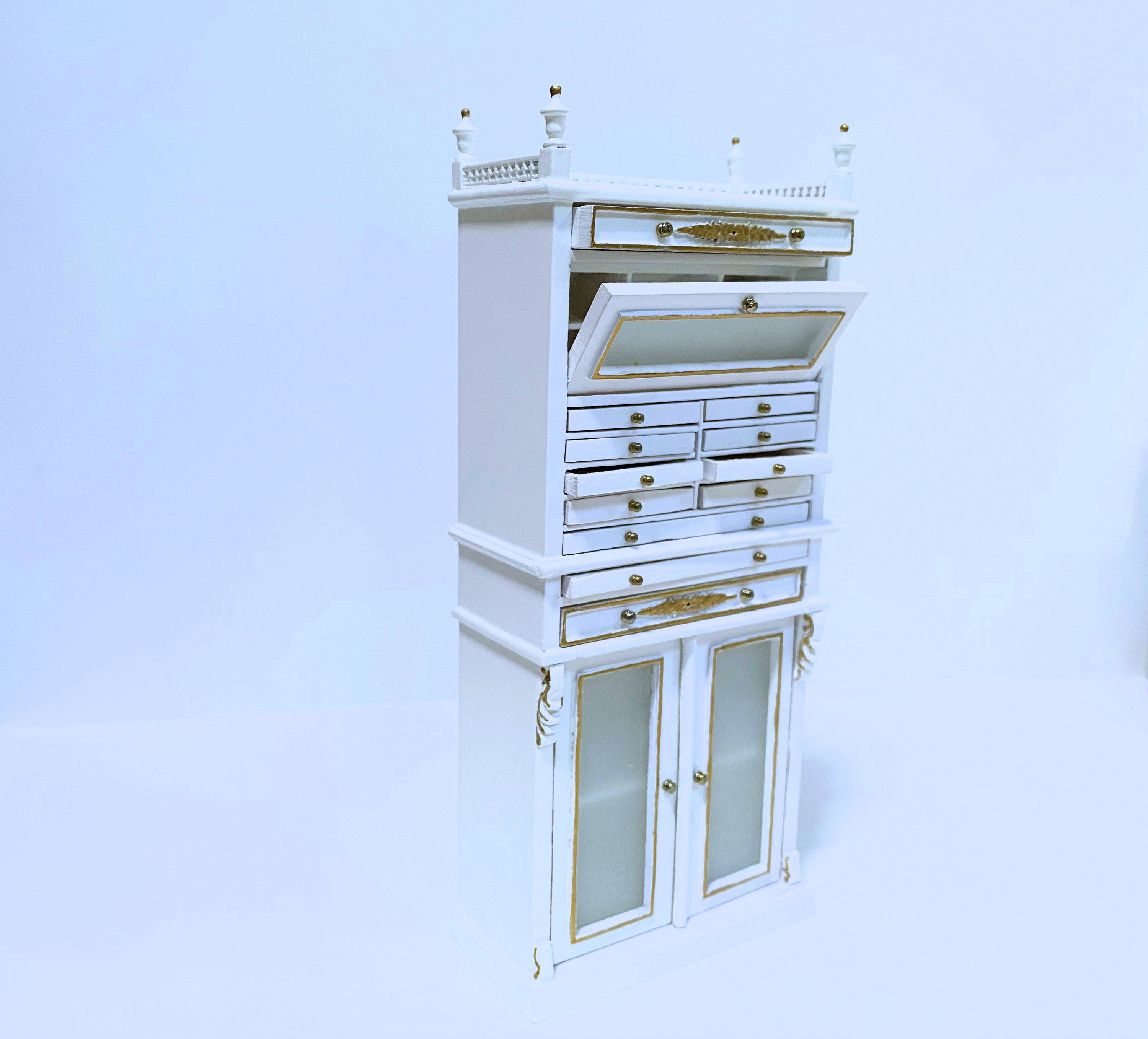 Dollhouse miniature white for sale  