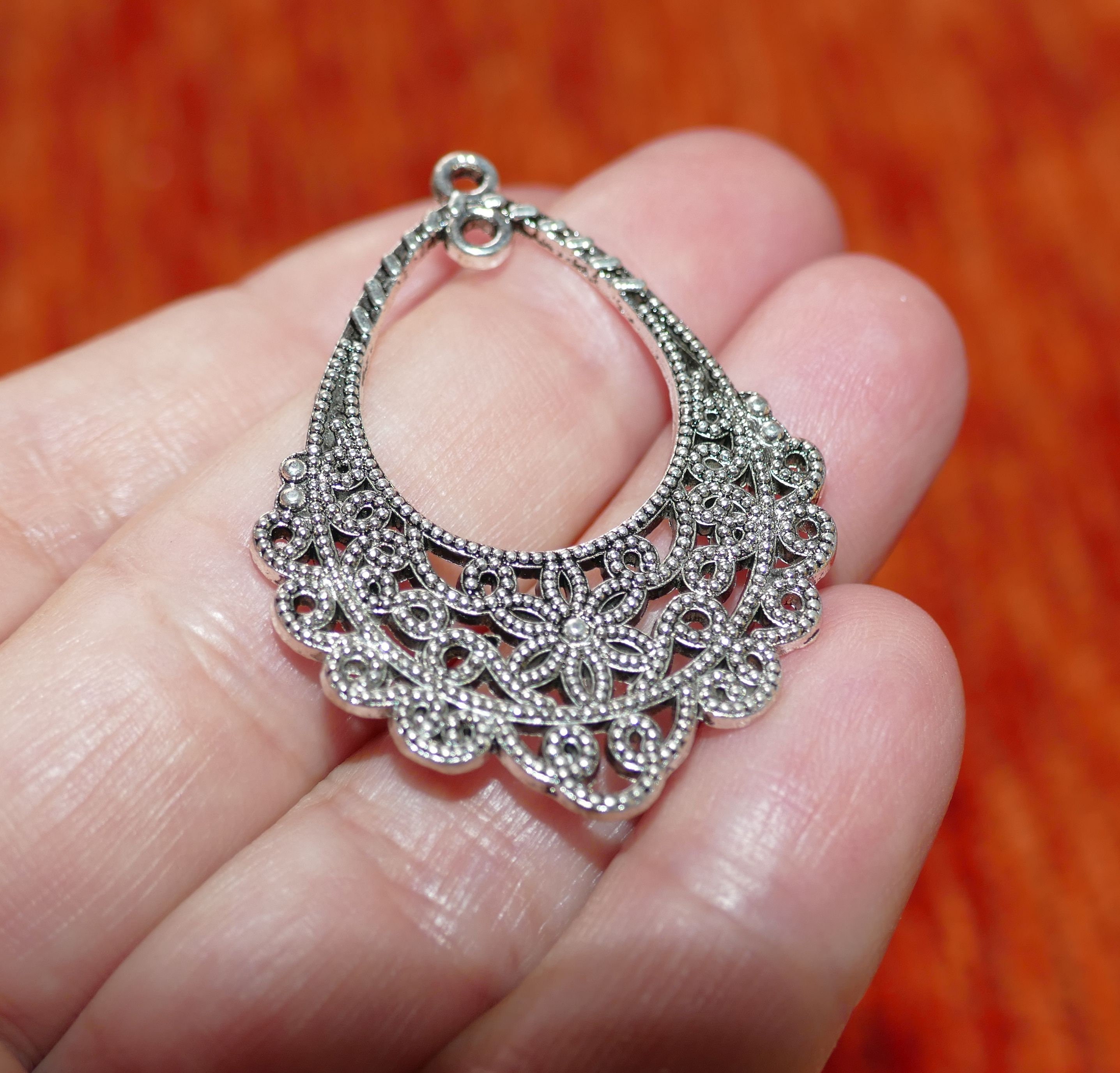 Oval charm filigree for sale  