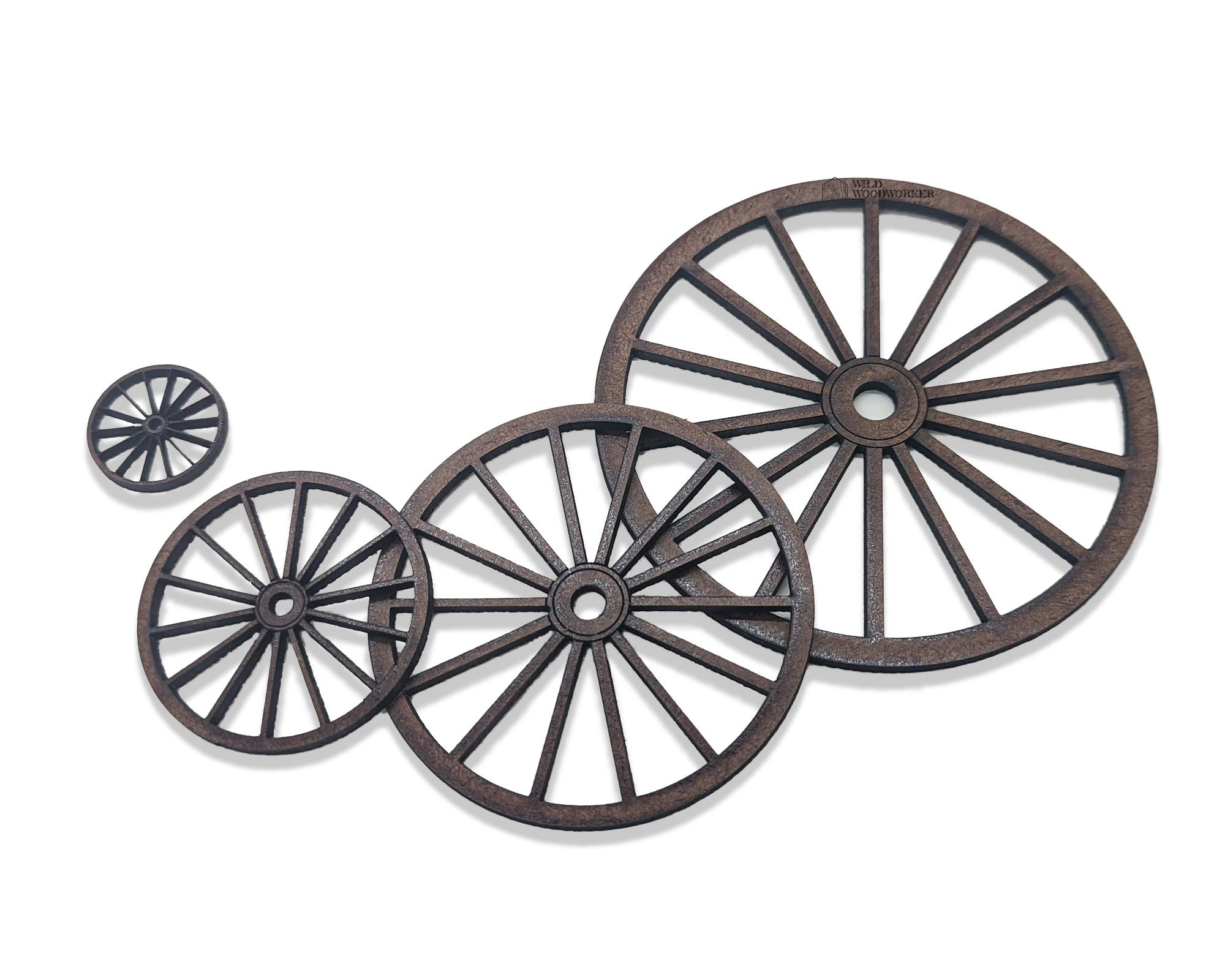 Spoke wheels wooden for sale  