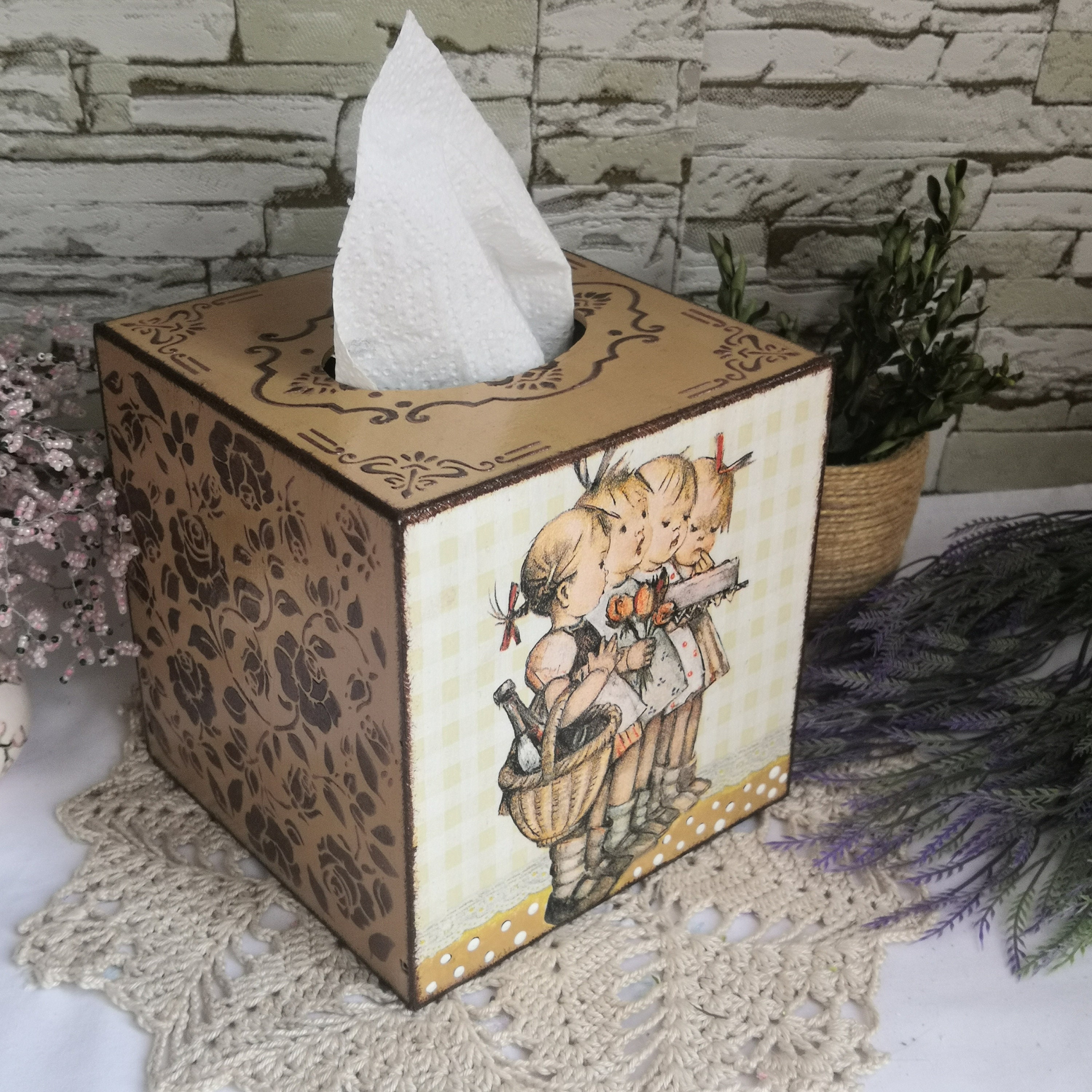 Tissue box box for sale  