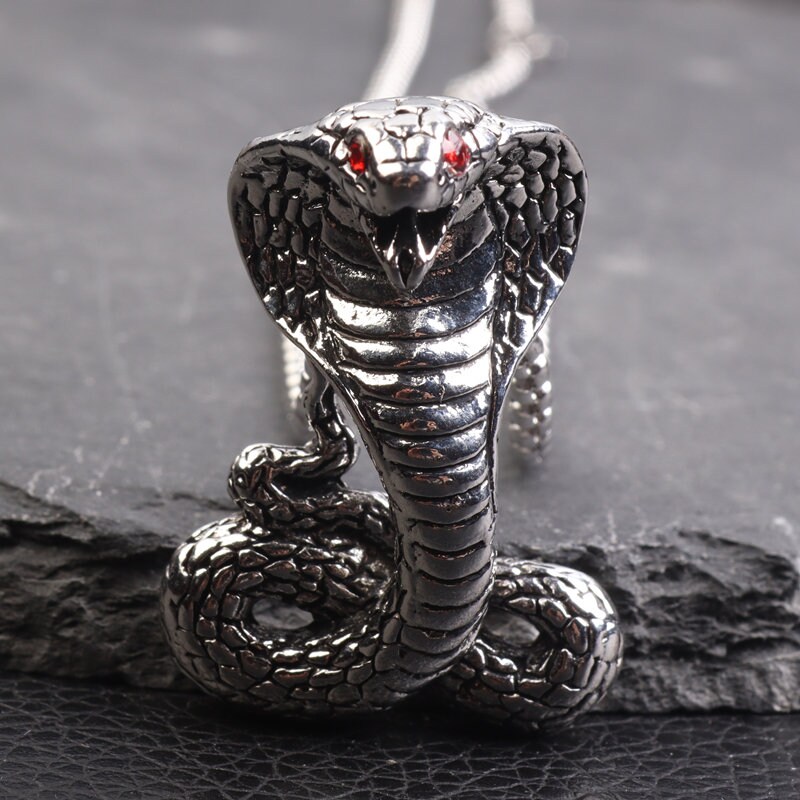 Cobra snake necklace for sale  