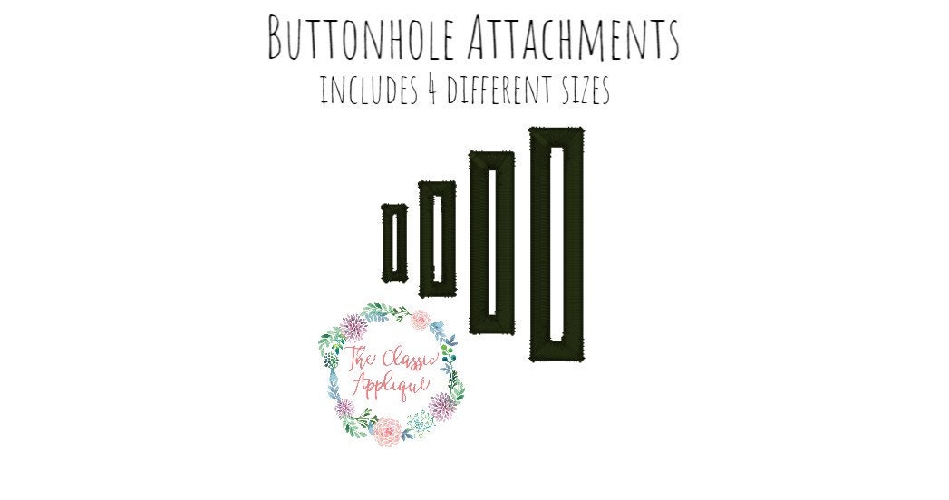 Buttonhole attachments for for sale  