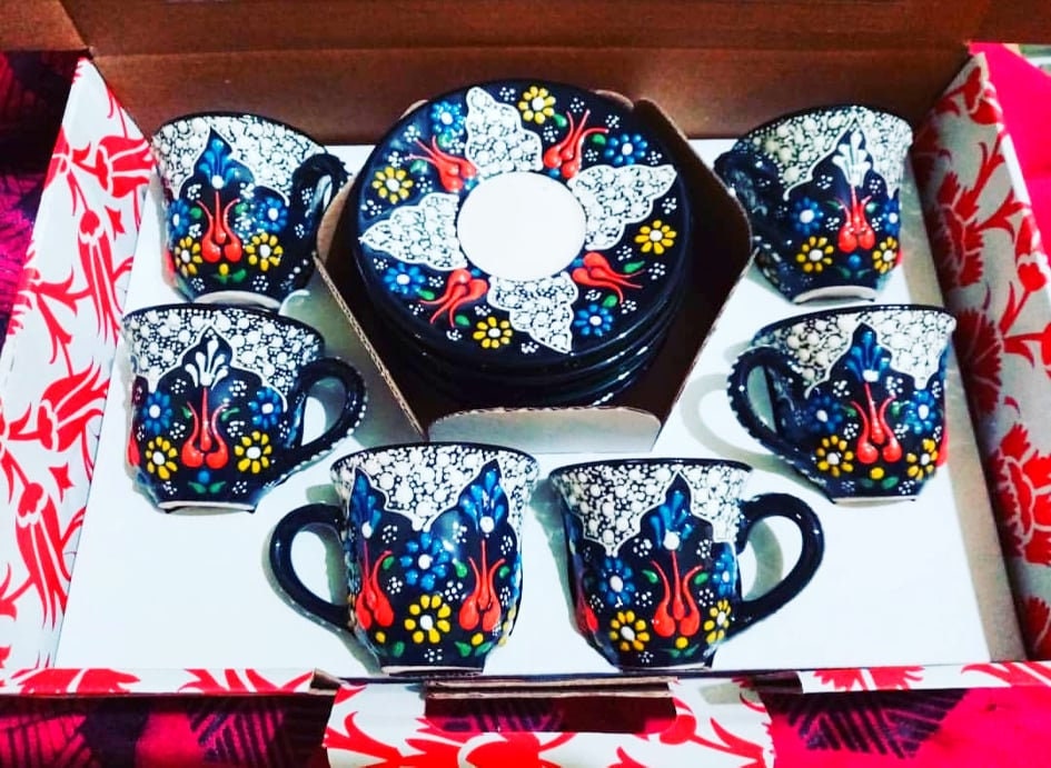Ceramic handcrafted set for sale  