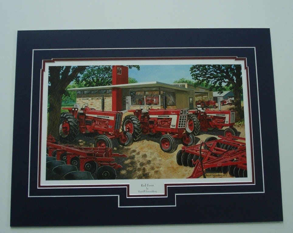 Tractor art double for sale  