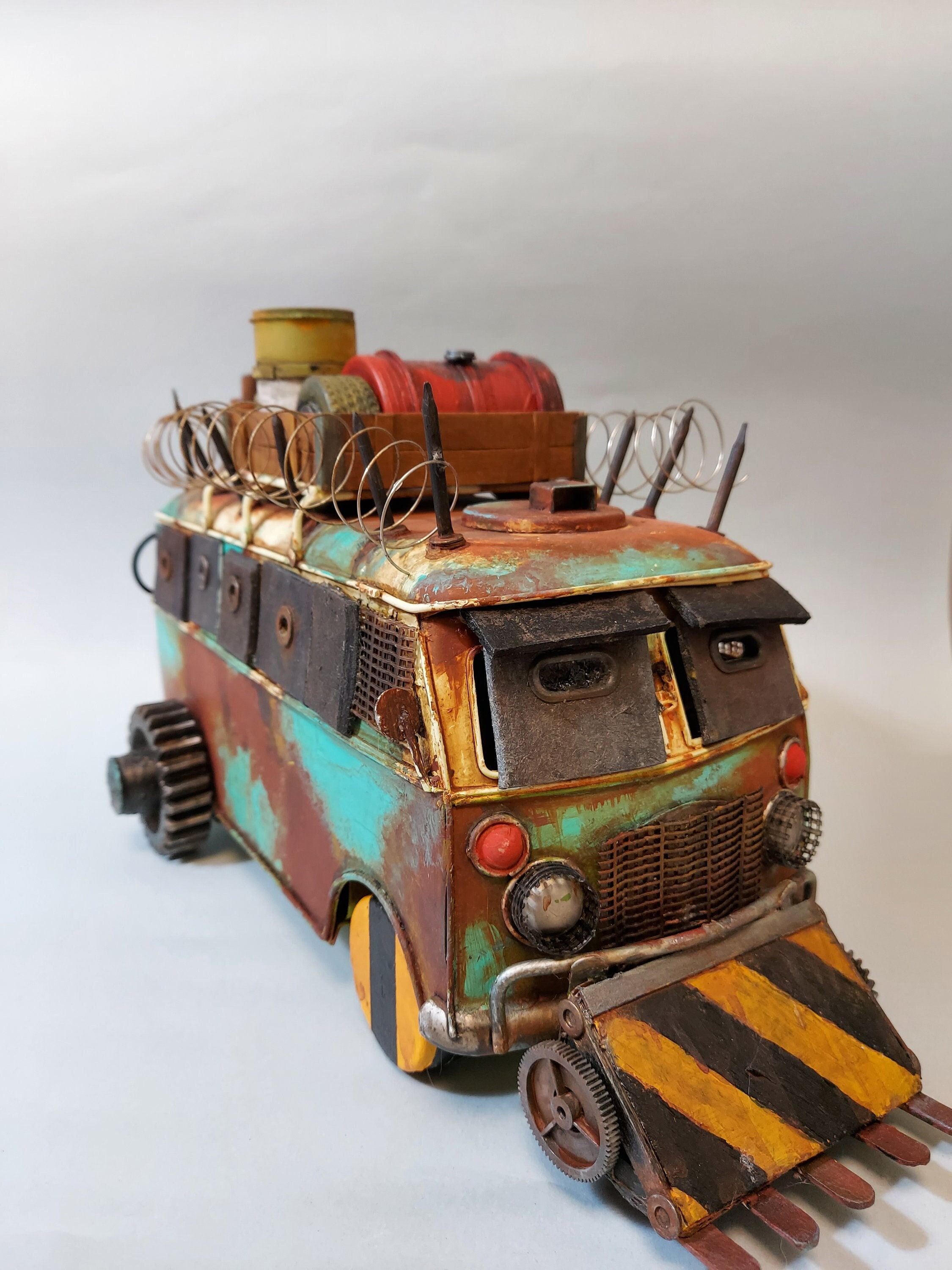 Steampunk van handmade for sale  