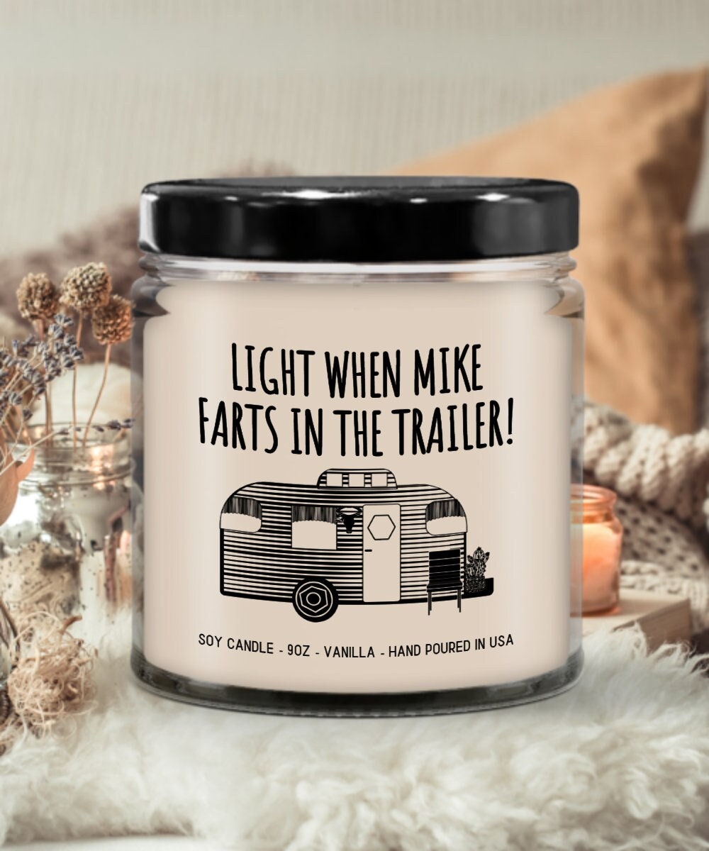 Camping candle funny for sale  