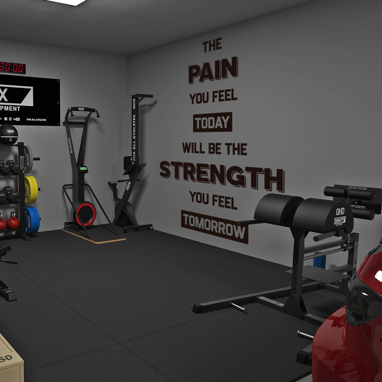 Gym wall decal for sale  