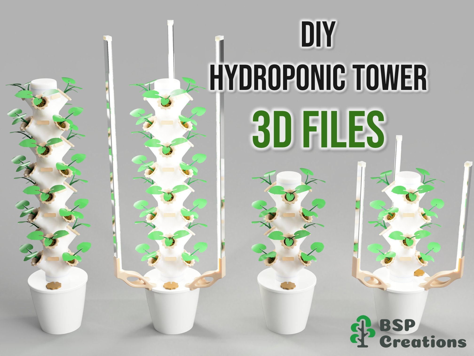 Diy printed hydroponic for sale  
