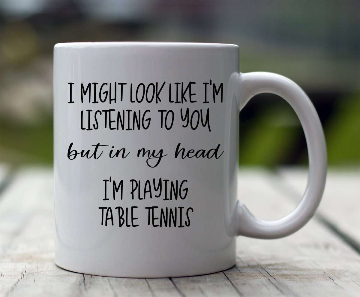 Table tennis mug for sale  