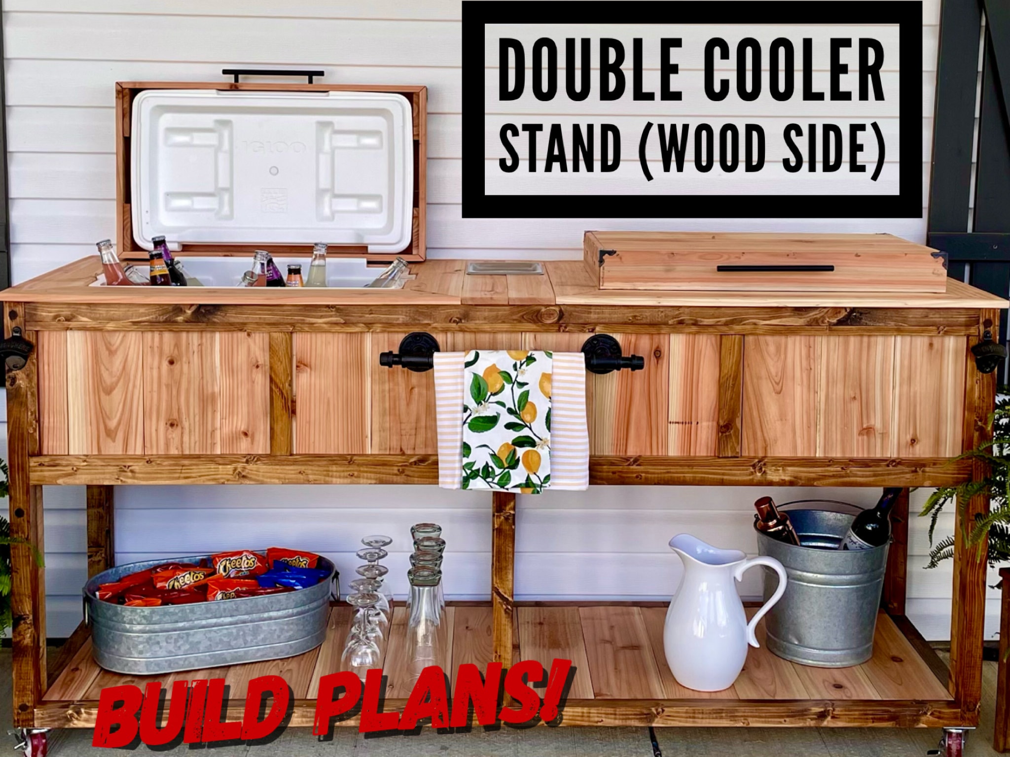 Double cooler stand for sale  
