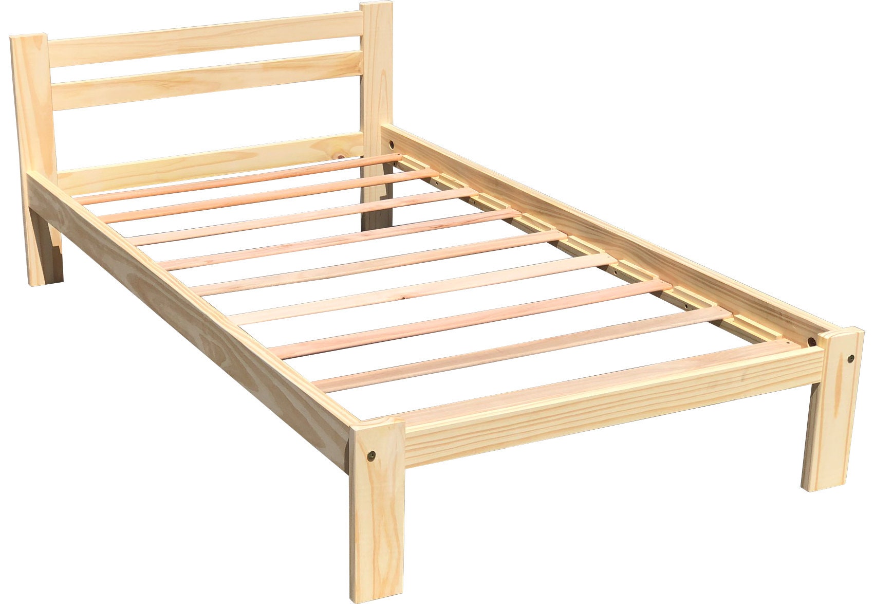 Twin wooden bed for sale  