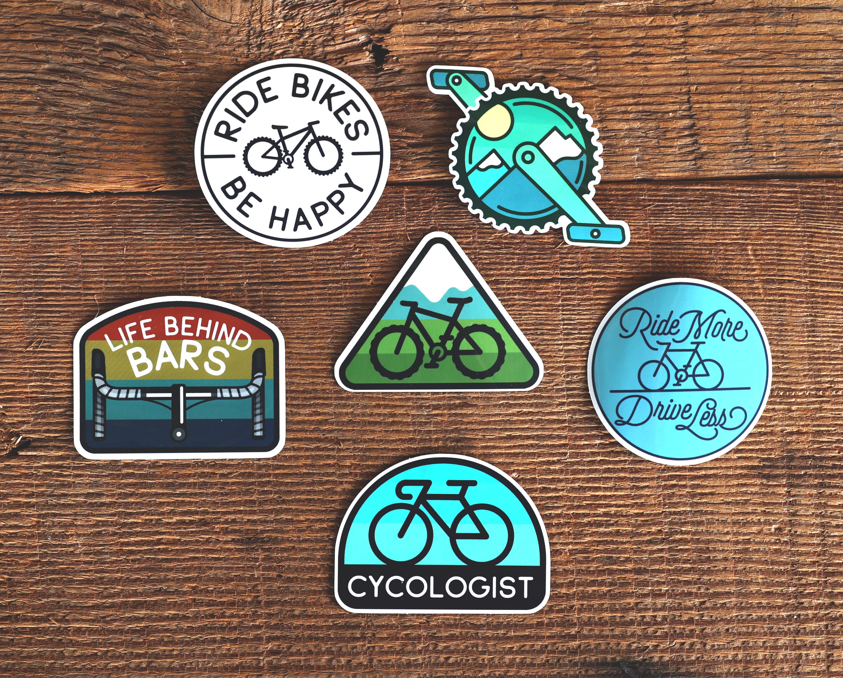 Cycling sticker set for sale  