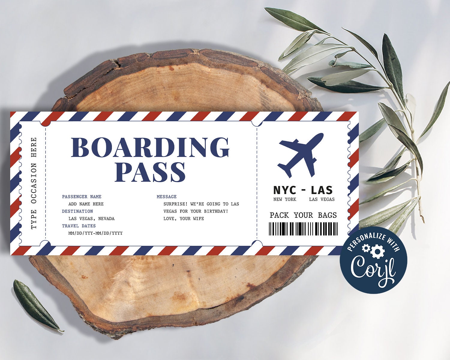 Boarding pass ticket for sale  