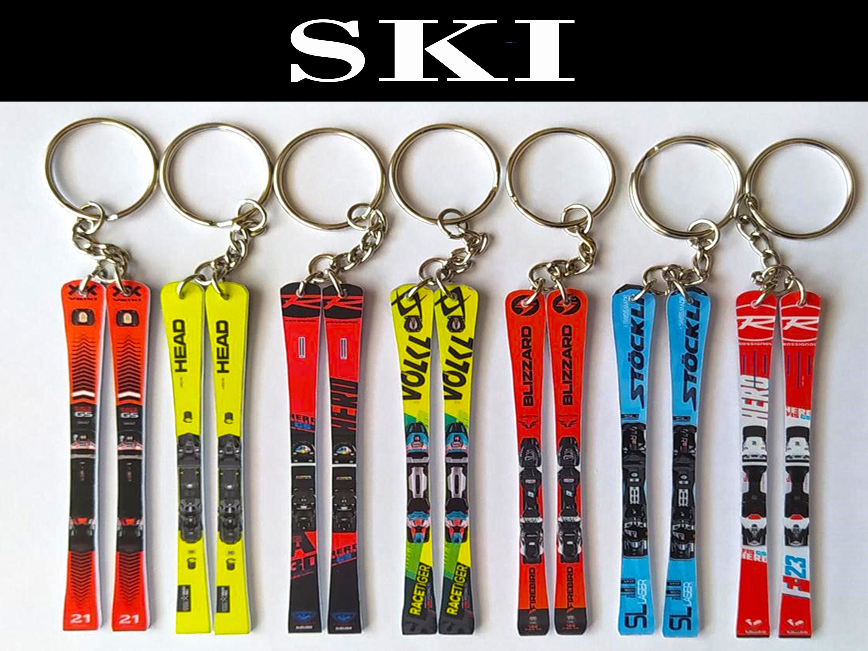 Custom keychain ski for sale  